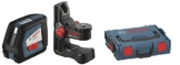 Bosch Professional GLL 2-50 Linien-Laser bis zu 50m Arbeitsbereich mit Schutztasche, Laserzieltafel, L-BOXX 136, Ausrichtscheibe, Universalhalterung BM1 -