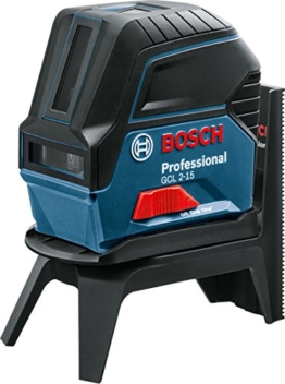 Bosch Professional Punkt- und Linienlaser GCL 2-15 mit Halterung RM 1, Karton, 1 Stück, 0601066E00 -