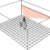 Metabo Lasermessgerät Kreuzlinienlaser KLL 2-20 / 20 Meter Laserstrahl für exakte Ausrichtungen / variable Befestigungsmöglichkeiten - 